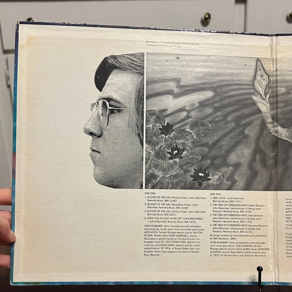 John Klemmer Magic and Movement Vinyl Record - Picture 4 of 4